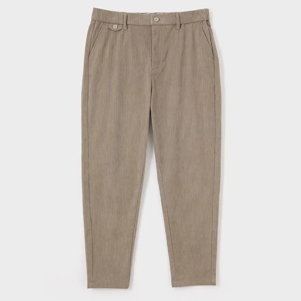 Kidoriman Mens Miyabi Pants Size XXL Corduroy Khaki Tan Streetwear Japanese